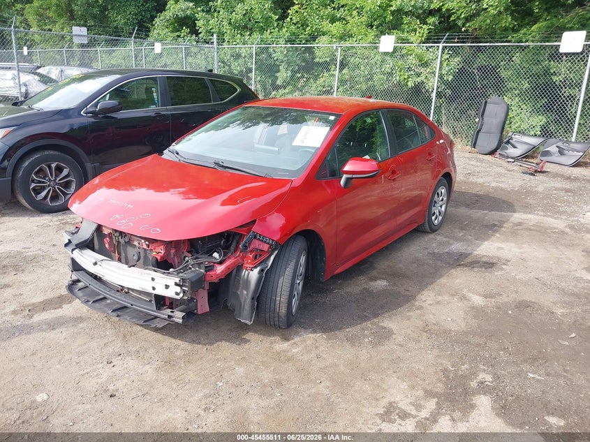 2020 Toyota Corolla VIN 5YFEPRAE3LP084325 IAAI salvage auction — FRONT END, Salvage - Greater Than 75% (Maryland), sold $3,050 on 2026-07-28 (photo 2)