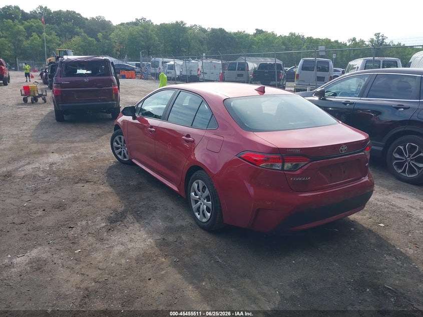 2020 Toyota Corolla VIN 5YFEPRAE3LP084325 IAAI salvage auction — FRONT END, Salvage - Greater Than 75% (Maryland), sold $3,050 on 2026-07-28 (photo 3)