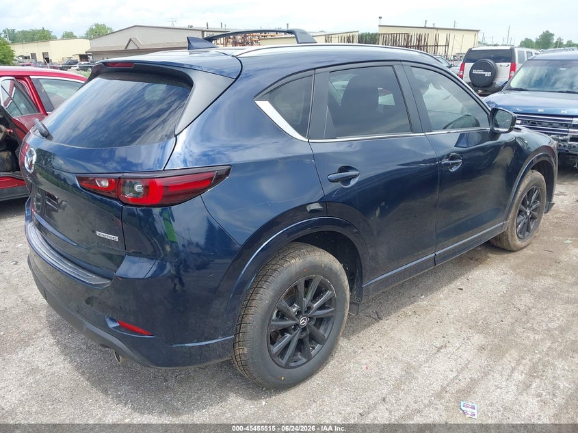 2024 Mazda Cx-5 VIN JM3KFBCL9R0435614 IAAI salvage auction — RIGHT SIDE, Salvage Title, sold $6,950 on 2026-09-11 (photo 4)