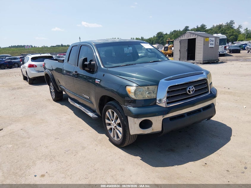 2007 Toyota Tundra VIN 5TFCV54197X003737 IAAI salvage auction — FRONT END, Nrc Lienholder Repossession Paperwork (New Hampshire), sold $2,100 on 2026-07-15 (photo 1)