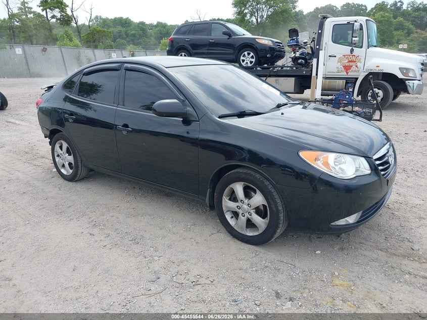 2010 Hyundai Elantra VIN KMHDU4AD1AU047915 IAAI salvage auction — REAR END, Salvage (New Jersey), sold $375 on 2026-08-03 (photo 1)