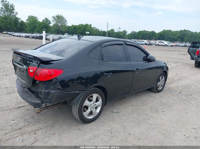 2010 Hyundai Elantra VIN KMHDU4AD1AU047915 IAAI salvage auction — REAR END, Salvage (New Jersey), sold $375 on 2026-08-03 (photo 4)