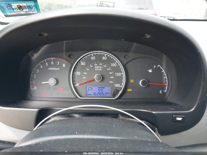 2010 Hyundai Elantra VIN KMHDU4AD1AU047915 IAAI salvage auction — REAR END, Salvage (New Jersey), sold $375 on 2026-08-03 (photo 7)