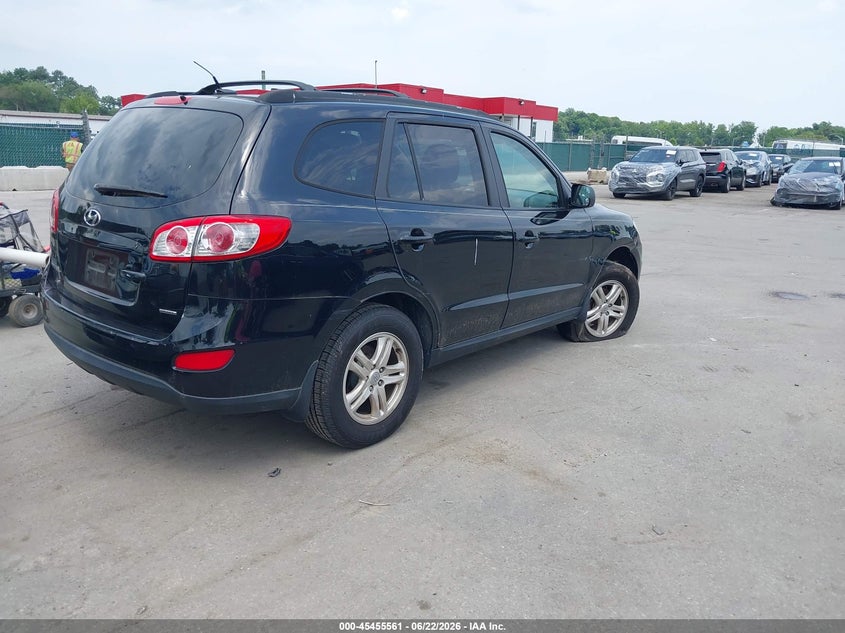 2012 Hyundai Santa fe VIN 5XYZGDAB2CG101937 IAAI salvage auction — NORMAL WEAR, Clear (Maryland), sold $1,025 on 2026-07-16 (photo 4)