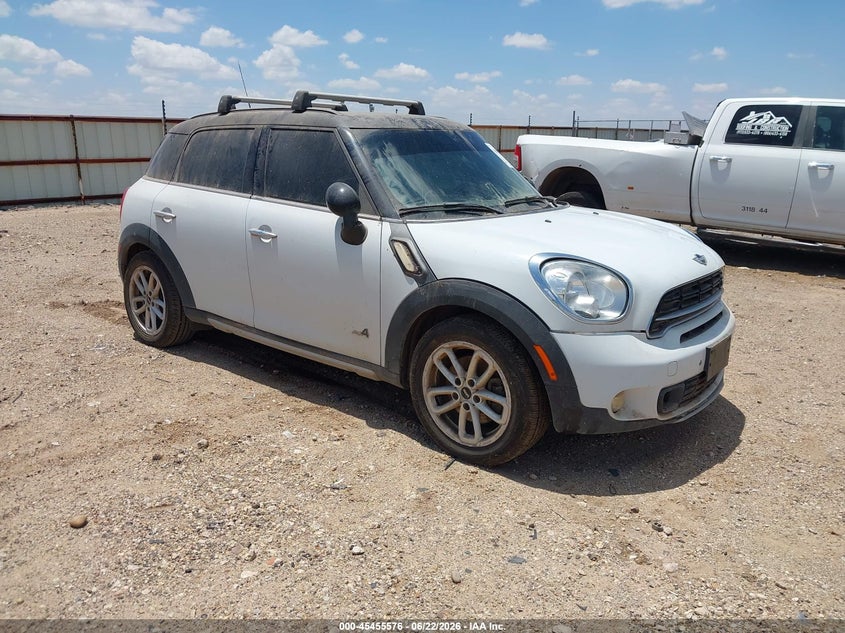 2015 Mini Countryman VIN WMWZC5C58FWT38056 IAAI salvage auction — NORMAL WEAR, Original (Texas), sold $850 on 2026-07-27 (photo 1)