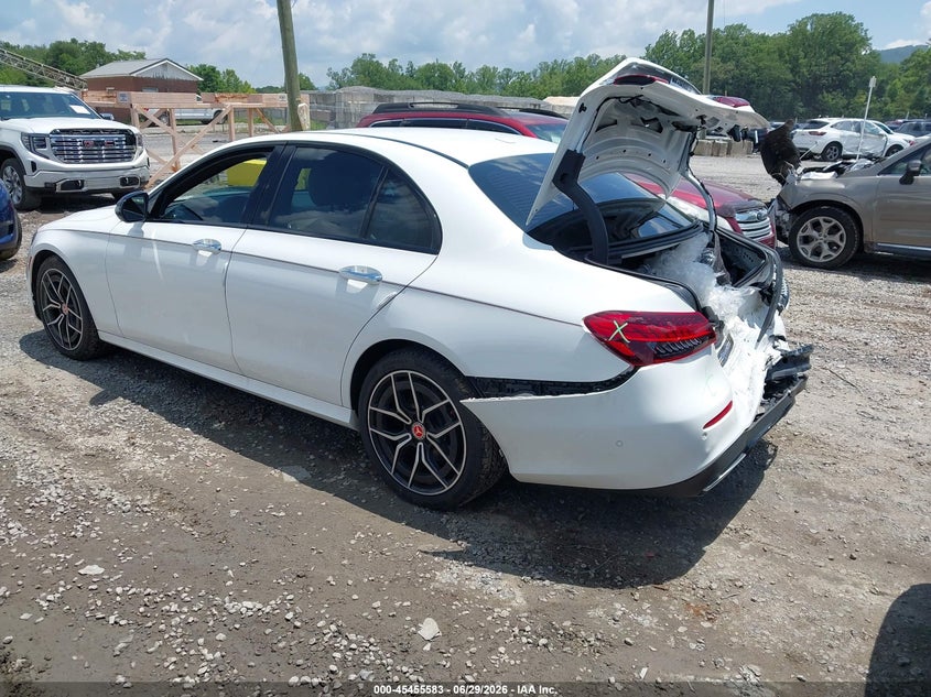 2022 Mercedes-benz E-klasse VIN W1KZF8EB6NB029390 IAAI salvage auction — REAR END, Salvage (North Carolina), sold $19,425 on 2026-07-31 (photo 3)
