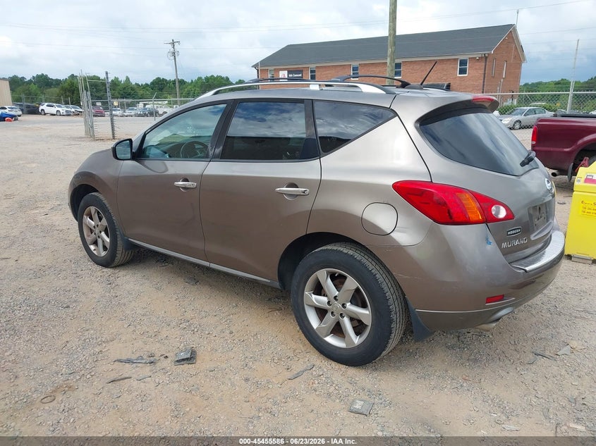 2009 Nissan Murano VIN JN8AZ18U59W106868 IAAI salvage auction — FRONT END, Salvage (Idaho), sold $300 on 2026-07-13 (photo 3)