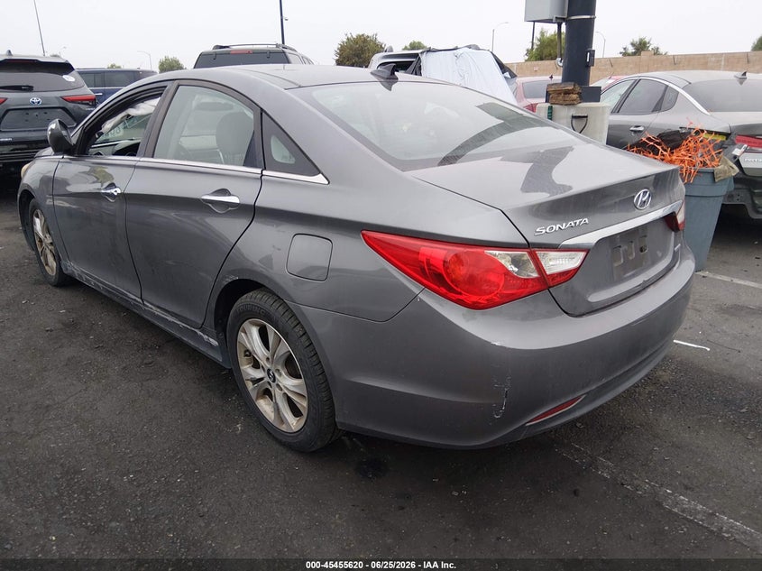 2012 Hyundai Sonata VIN 5NPEC4AC4CH381078 IAAI salvage auction — SIDE, Salvage Certificate (California), sold $1,050 on 2026-07-17 (photo 3)