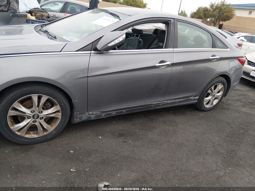 2012 Hyundai Sonata VIN 5NPEC4AC4CH381078 IAAI salvage auction — SIDE, Salvage Certificate (California), sold $1,050 on 2026-07-17 (photo 6)