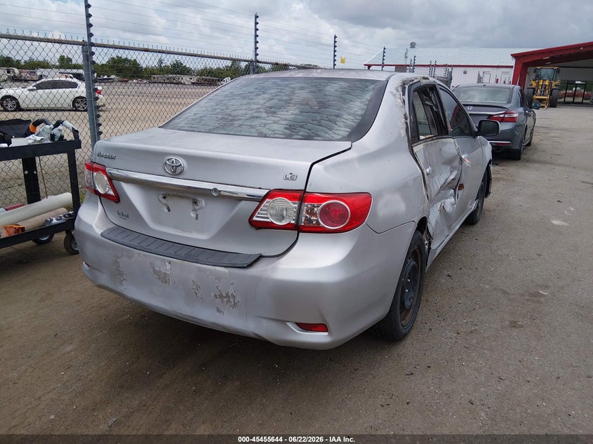 2012 Toyota Corolla VIN 5YFBU4EE5CP065221 IAAI salvage auction — NORMAL WEAR, Clear (Louisiana), sold $1,600 on 2026-07-29 (photo 4)