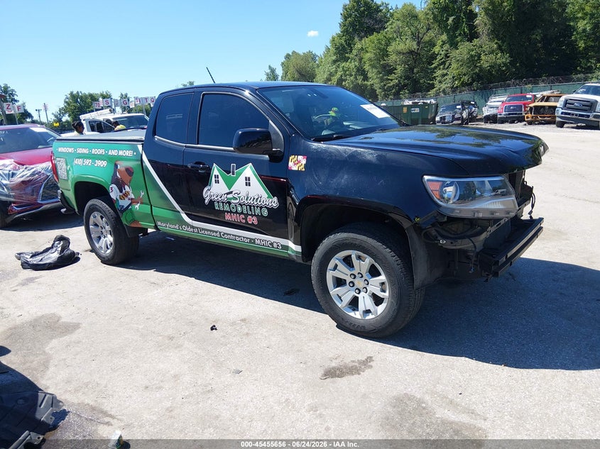 2022 Chevrolet Colorado VIN 1GCHSCEN0N1314381 IAAI salvage auction — FRONT END, Salvage Title, sold $4,250 on 2026-07-22 (photo 1)