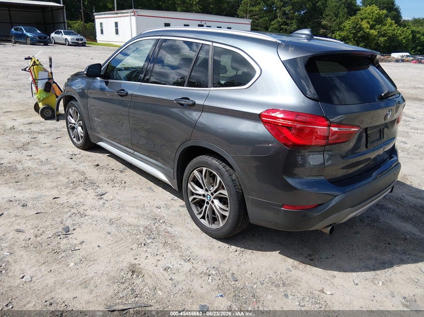 2016 BMW X1 VIN WBXHT3C31GP883323 IAAI salvage auction — FRONT & REAR, Clear (Georgia), sold $1,675 on 2026-07-17 (photo 3)