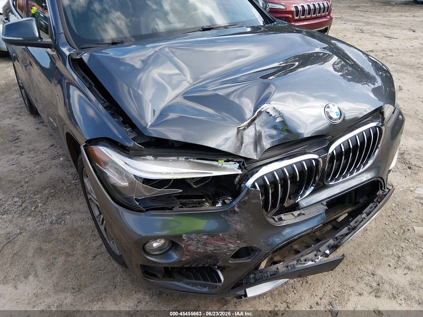 2016 BMW X1 VIN WBXHT3C31GP883323 IAAI salvage auction — FRONT & REAR, Clear (Georgia), sold $1,675 on 2026-07-17 (photo 6)