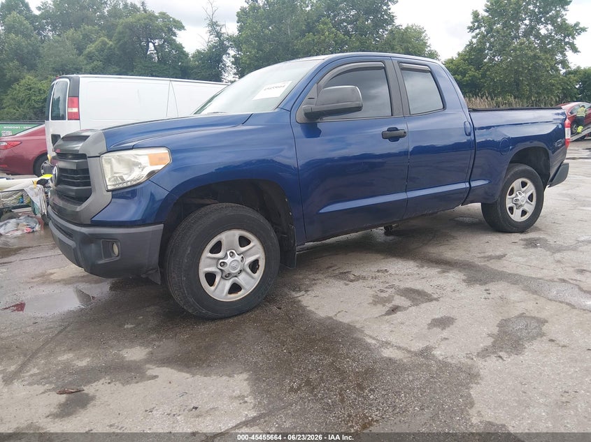 2014 Toyota Tundra VIN 5TFUM5F18EX050887 IAAI salvage auction — LEFT & RIGHT, Salvage - Greater Than 75% (Maryland), sold $5,800 on 2026-07-23 (photo 2)