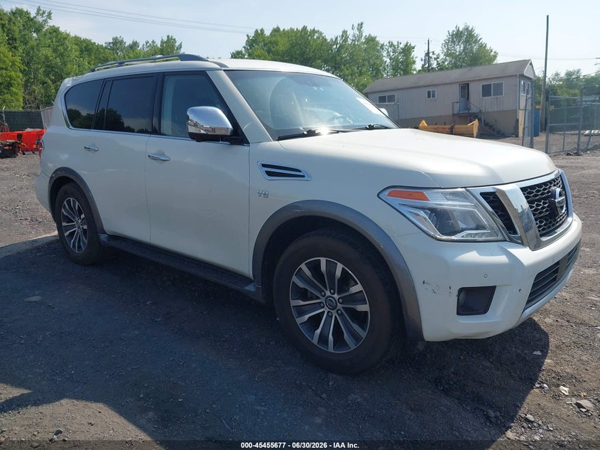2017 Nissan Armada VIN JN8AY2NC1H9500689 IAAI salvage auction — ROOF, Salvage (Pennsylvania), sold $5,600 on 2026-07-14 (photo 1)