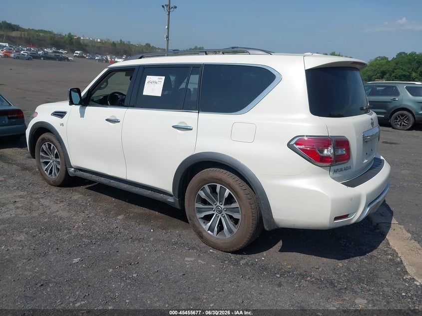 2017 Nissan Armada VIN JN8AY2NC1H9500689 IAAI salvage auction — ROOF, Salvage (Pennsylvania), sold $5,600 on 2026-07-14 (photo 3)