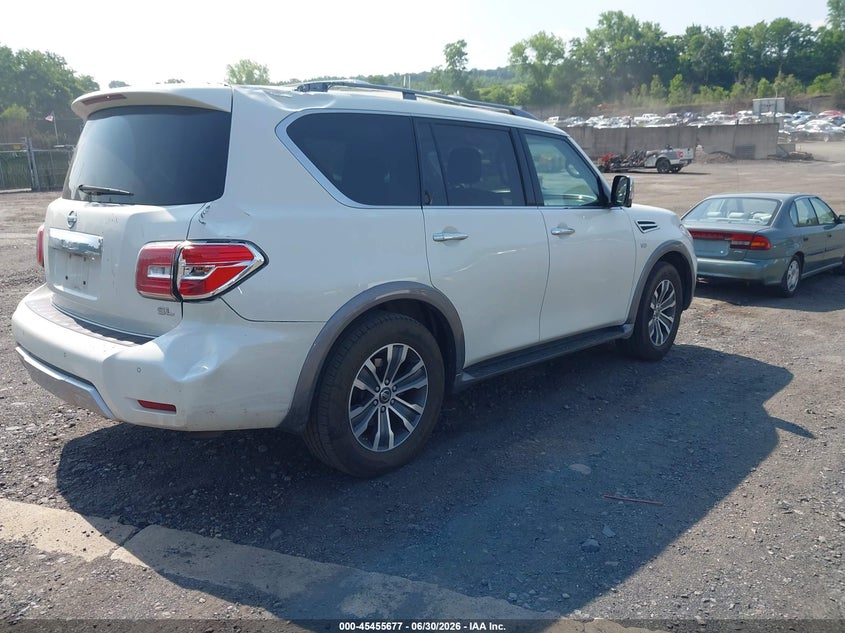 2017 Nissan Armada VIN JN8AY2NC1H9500689 IAAI salvage auction — ROOF, Salvage (Pennsylvania), sold $5,600 on 2026-07-14 (photo 4)