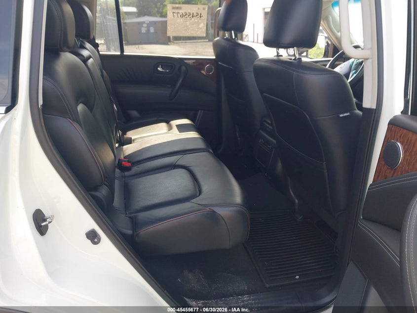 2017 Nissan Armada VIN JN8AY2NC1H9500689 IAAI salvage auction — ROOF, Salvage (Pennsylvania), sold $5,600 on 2026-07-14 (photo 8)