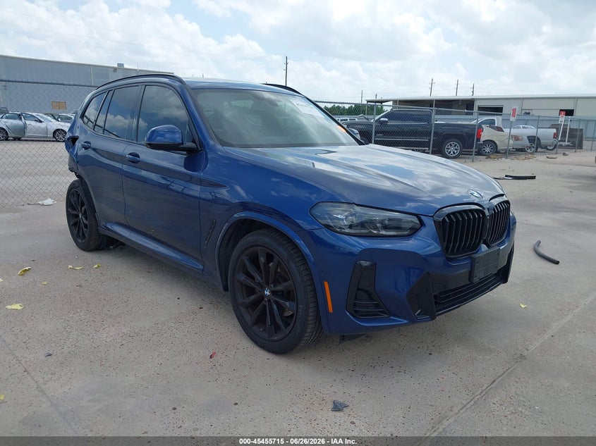 2024 BMW X3 VIN 5UX43DP0XR9W64352 — IAAI salvage auction photo