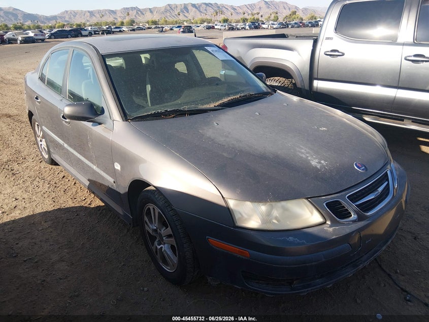 2006 Saab 9-3 VIN YS3FD49Y261144062 IAAI salvage auction — NORMAL WEAR, Salvage (New Mexico), sold $225 on 2026-07-07 (photo 1)