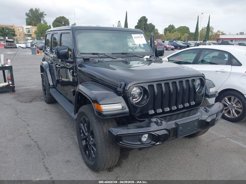 2021 Jeep Grand wagoneer VIN 1C4JJXP61MW686184 IAAI salvage auction — NORMAL WEAR, Salvage (California), sold $11,600 on 2026-07-09 (photo 6)