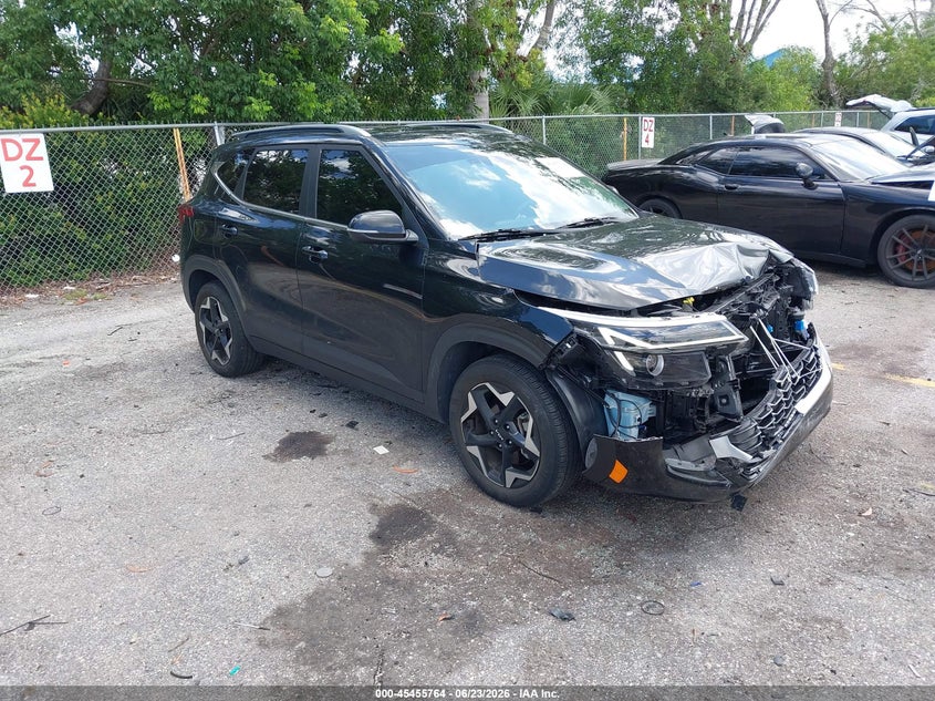 2024 Kia Seltos VIN KNDERCAA1R7571778 IAAI salvage auction — FRONT END, Salvage Title, sold $4,250 on 2026-07-28 (photo 1)