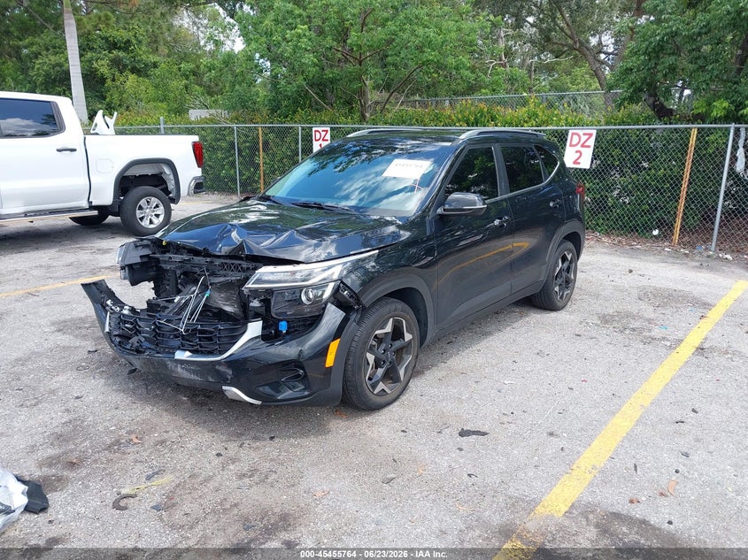 2024 Kia Seltos VIN KNDERCAA1R7571778 IAAI salvage auction — FRONT END, Salvage Title, sold $4,250 on 2026-07-28 (photo 2)