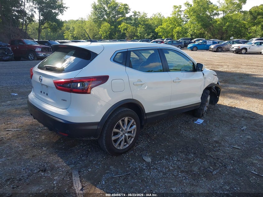 2021 Nissan Rogue VIN JN1BJ1AWXMW440165 IAAI salvage auction — RIGHT FRONT, Salvage Title, sold $1,000 on 2026-07-28 (photo 4)
