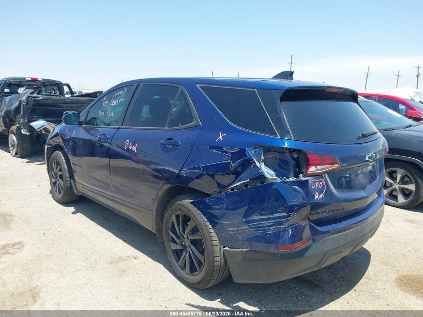 2023 Chevrolet Equinox VIN 3GNAXHEG7PL130687 IAAI salvage auction — LEFT SIDE, Original (Texas), sold $6,500 on 2026-07-29 (photo 6)