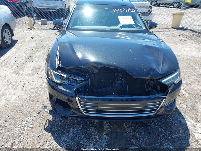 2020 Audi A6 VIN WAUE8AF22LN086221 IAAI salvage auction — FRONT END, Salvage Title, sold $11,050 on 2026-09-14 (photo 6)