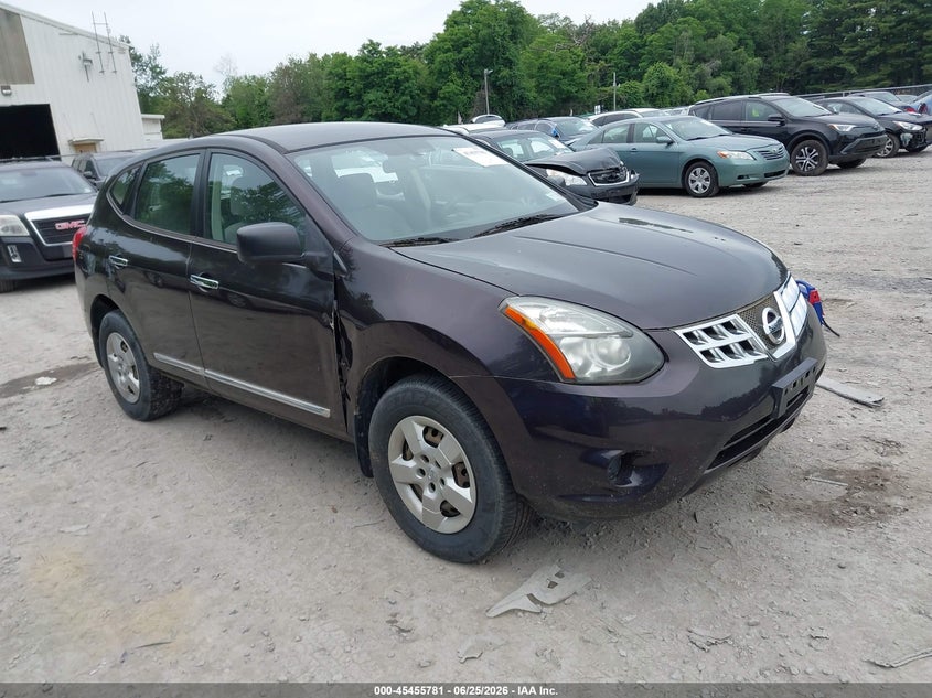 2014 Nissan Rogue VIN JN8AS5MV2EW702895 IAAI salvage auction — NORMAL WEAR, Clear (New York), sold $300 on 2026-07-21 (photo 1)