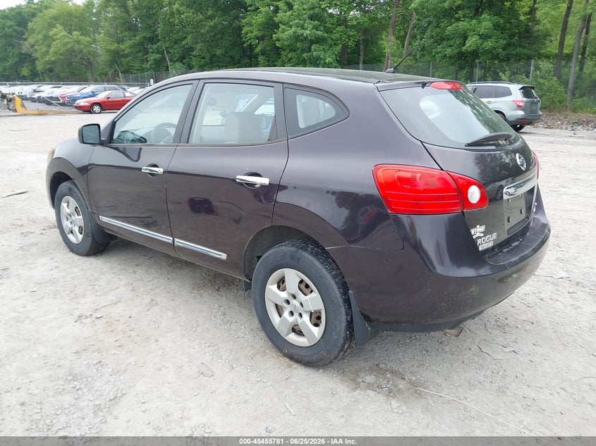 2014 Nissan Rogue VIN JN8AS5MV2EW702895 IAAI salvage auction — NORMAL WEAR, Clear (New York), sold $300 on 2026-07-21 (photo 3)