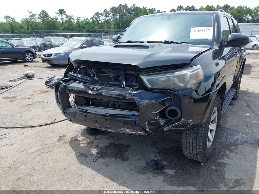2014 Toyota 4runner VIN JTEBU5JR9E5185114 IAAI salvage auction — FRONT END, Salvage - Greater Than 75% (Maryland), sold $8,275 on 2026-07-31 (photo 6)