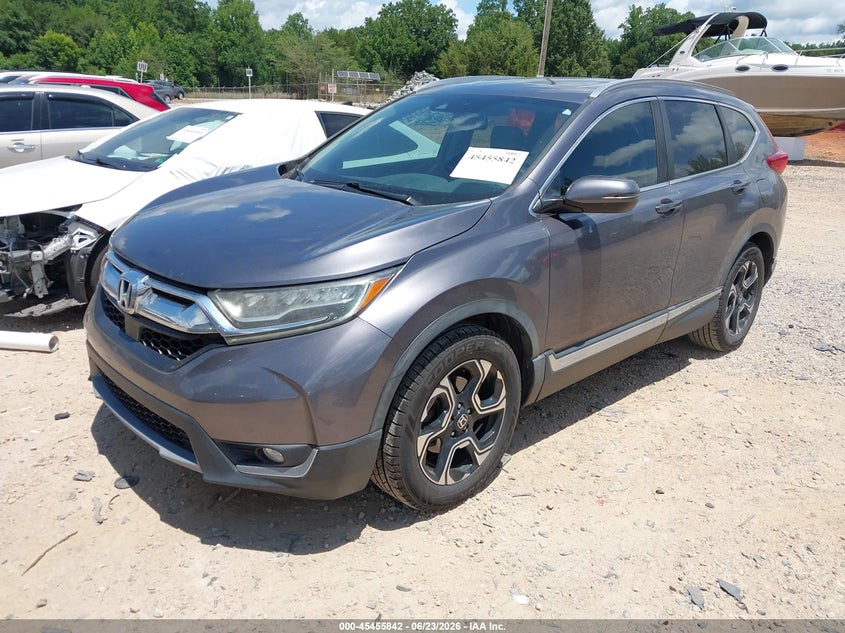 2018 Honda Cr-v VIN 7FARW1H9XJE006202 IAAI salvage auction — REAR END, Salvage (North Carolina), sold $7,650 on 2026-07-06 (photo 2)