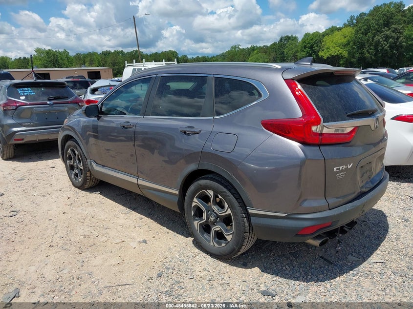 2018 Honda Cr-v VIN 7FARW1H9XJE006202 IAAI salvage auction — REAR END, Salvage (North Carolina), sold $7,650 on 2026-07-06 (photo 3)