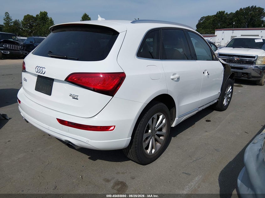 2014 Audi Q5 VIN WA1LFAFP4EA088049 IAAI salvage auction — FRONT END, Wait Title, sold $3,550 on 2026-08-07 (photo 4)