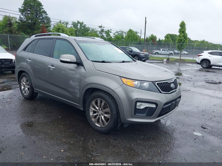 2013 Kia Sorento VIN 5XYKW4A27DG386544 IAAI salvage auction — LEFT REAR, Salvage Title, sold $1,600 on 2026-07-21 (photo 1)