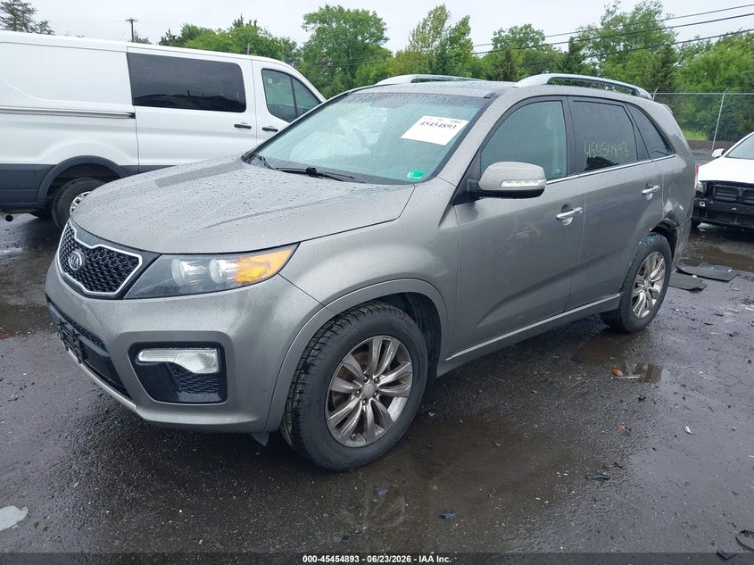 2013 Kia Sorento VIN 5XYKW4A27DG386544 IAAI salvage auction — LEFT REAR, Salvage Title, sold $1,600 on 2026-07-21 (photo 2)