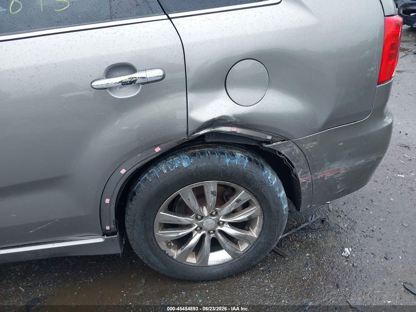 2013 Kia Sorento VIN 5XYKW4A27DG386544 IAAI salvage auction — LEFT REAR, Salvage Title, sold $1,600 on 2026-07-21 (photo 6)