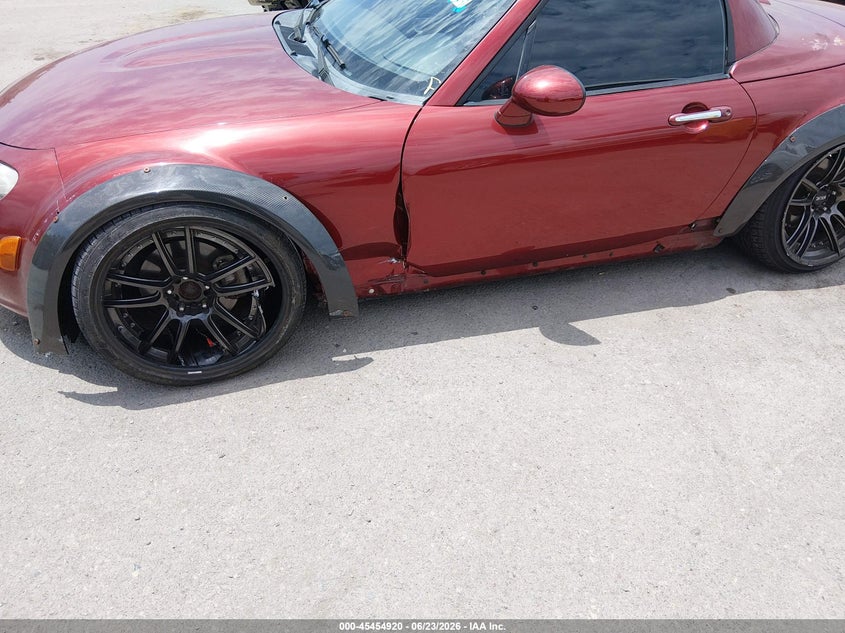 2008 Mazda Mx-5 VIN JM1NC26F780157153 IAAI salvage auction — SIDE, Rebuildable (Florida), sold $1,525 on 2026-07-27 (photo 6)
