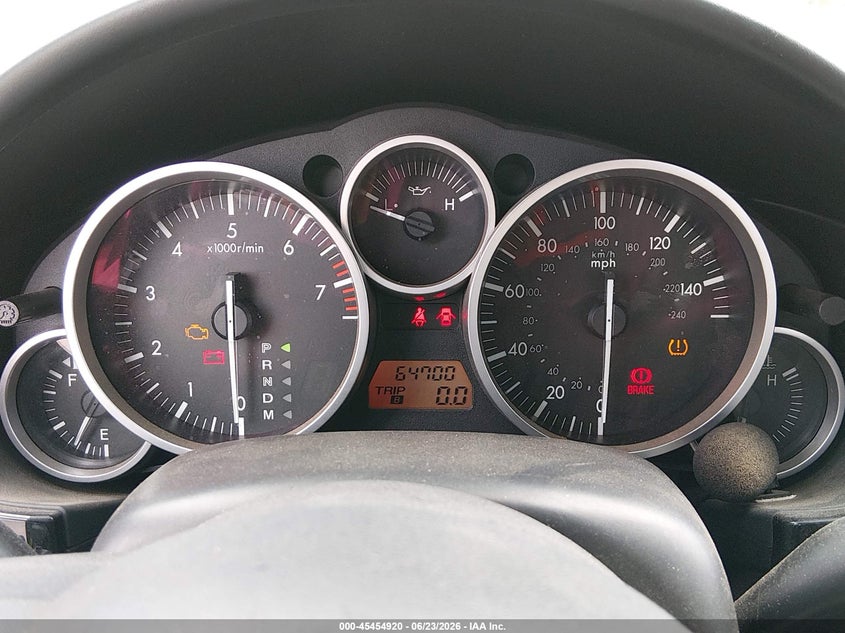 2008 Mazda Mx-5 VIN JM1NC26F780157153 IAAI salvage auction — SIDE, Rebuildable (Florida), sold $1,525 on 2026-07-27 (photo 7)
