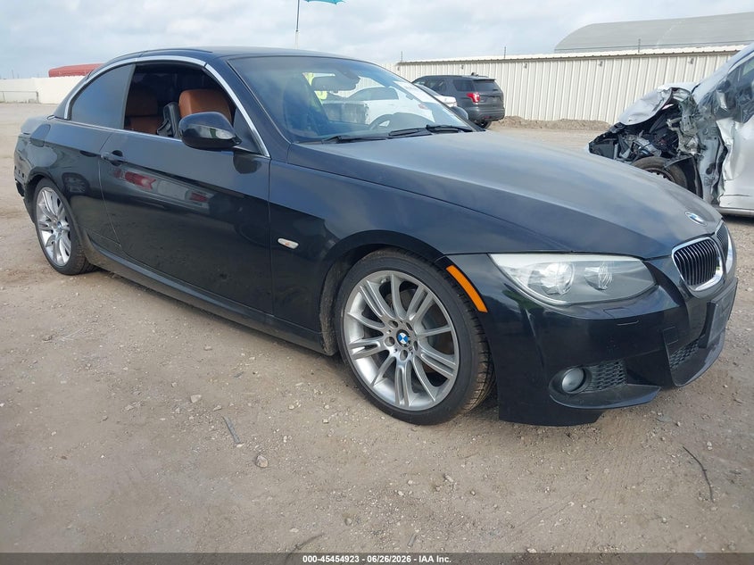 2011 BMW 3 series VIN WBADW3C56BE537578 IAAI salvage auction — REAR END, Salvage (Texas), sold $1,150 on 2026-07-29 (photo 1)