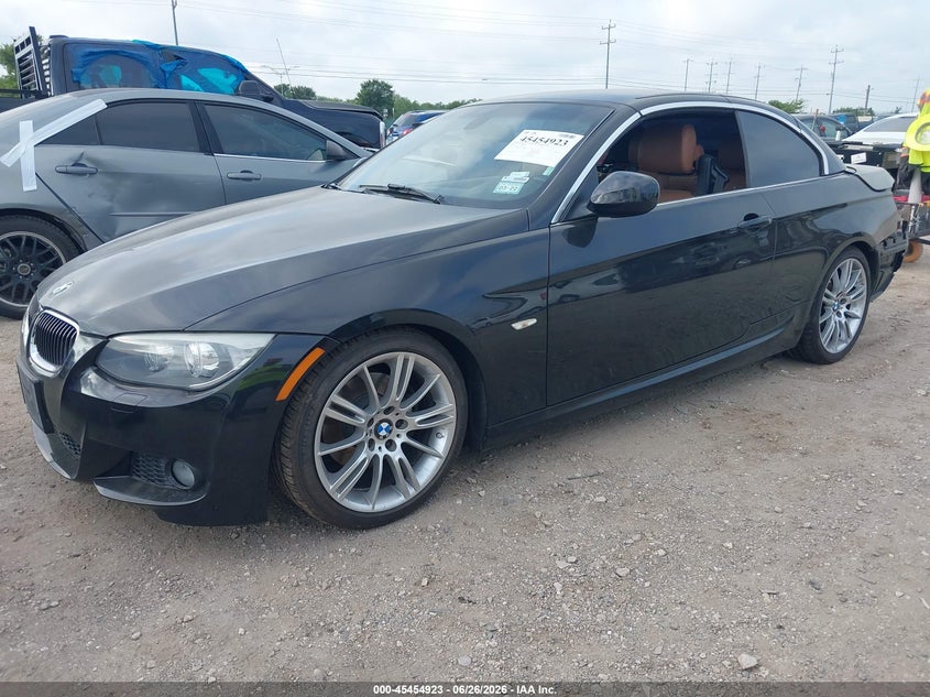 2011 BMW 3 series VIN WBADW3C56BE537578 IAAI salvage auction — REAR END, Salvage (Texas), sold $1,150 on 2026-07-29 (photo 2)