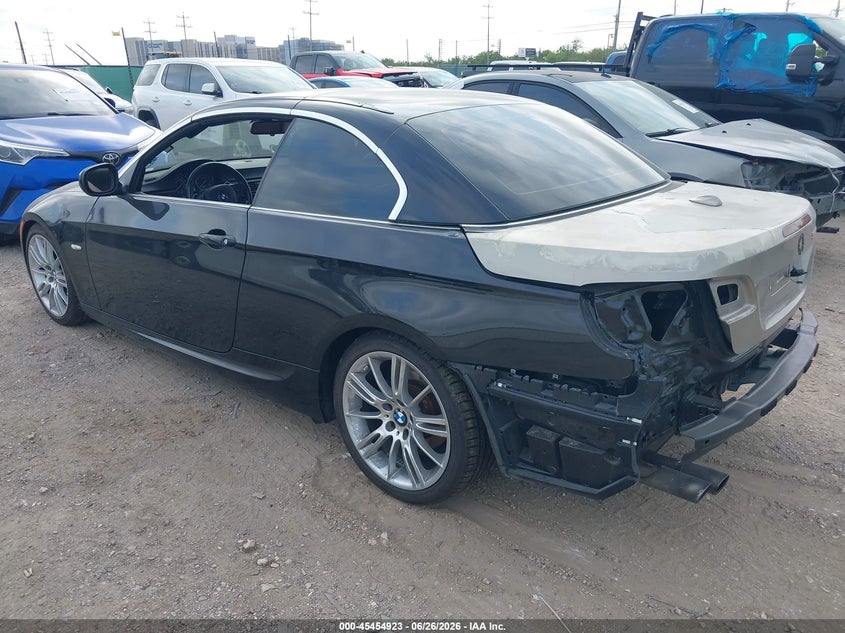 2011 BMW 3 series VIN WBADW3C56BE537578 IAAI salvage auction — REAR END, Salvage (Texas), sold $1,150 on 2026-07-29 (photo 3)
