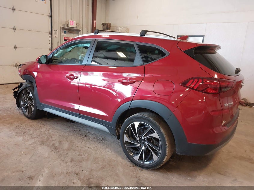 2021 Hyundai Tucson VIN KM8J3CALXMU394140 IAAI salvage auction — FRONT END, Scrap (Michigan), sold $1,750 on 2026-07-28 (photo 3)