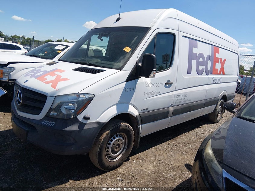 2016 Mercedes-benz Sprinter VIN WD3PE8DD5GP183581 IAAI salvage auction — NORMAL WEAR, Original (Ohio), sold $1,725 on 2026-07-30 (photo 2)
