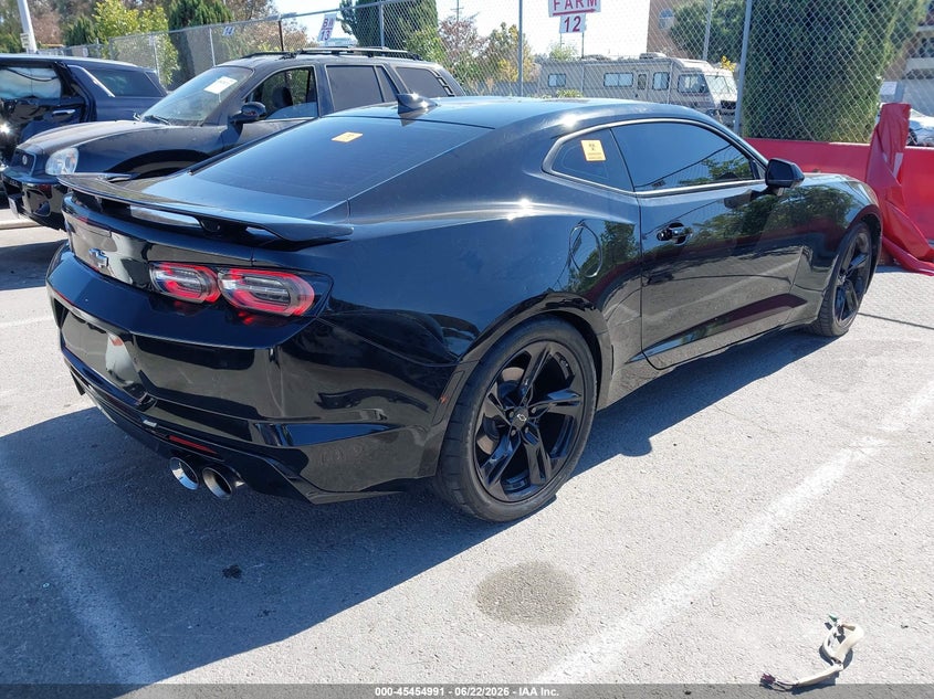 2024 Chevrolet Camaro VIN 1G1FF1R78R0120536 IAAI salvage auction — THEFT, Clear - Dealer Only (California), sold $21,100 on 2026-07-23 (photo 4)