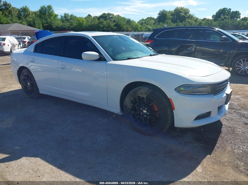 2016 Dodge Charger VIN 2C3CDXJG1GH147234 IAAI salvage auction — LEFT REAR, Salvage Title, sold $25 on 2026-07-29 (photo 1)