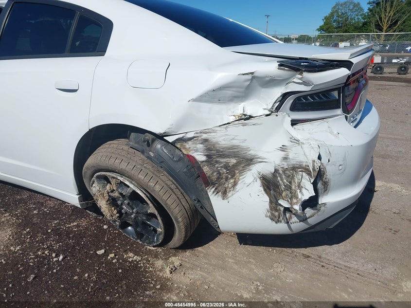 2016 Dodge Charger VIN 2C3CDXJG1GH147234 IAAI salvage auction — LEFT REAR, Salvage Title, sold $25 on 2026-07-29 (photo 6)