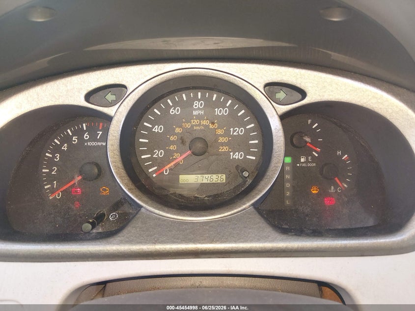 2003 Toyota Highlander VIN JTEGF21A330086002 IAAI salvage auction — NORMAL WEAR, Clear (Tennessee), sold $250 on 2026-07-16 (photo 7)